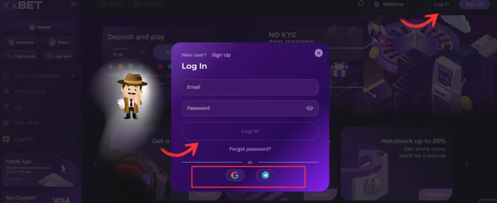 0xbet casino inloggen