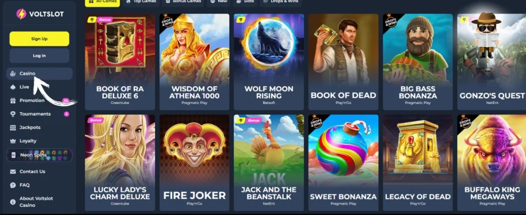 Voltslot Casino slot