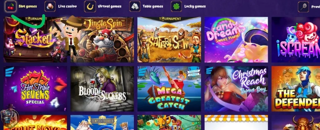 damslots casino spellen