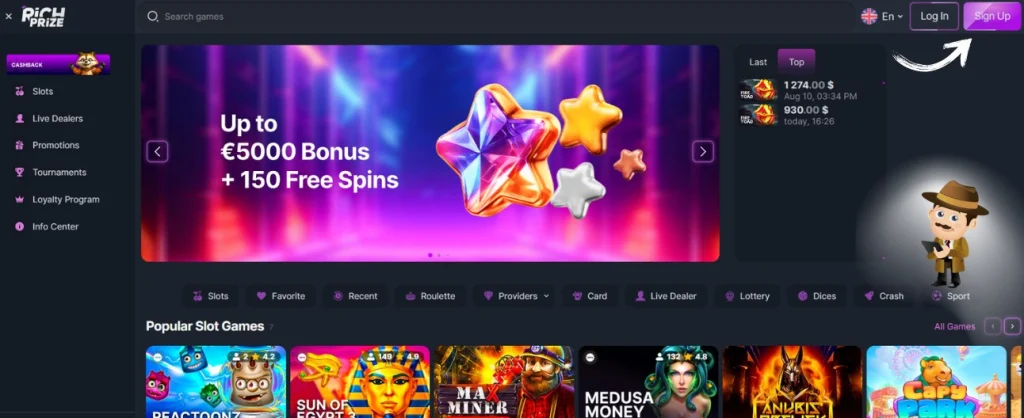 richprize casino review