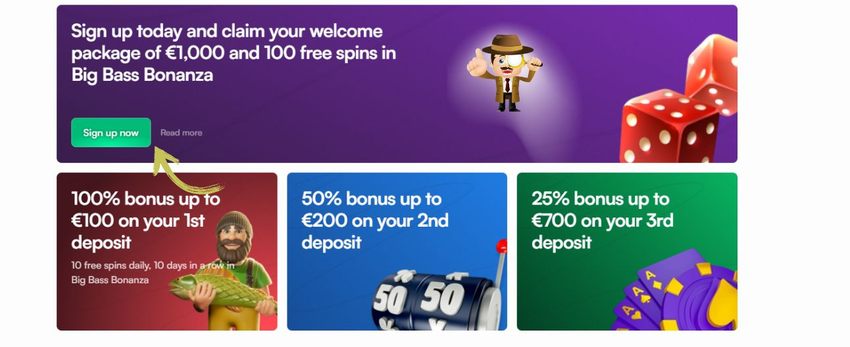 Instaspin Casino bonus