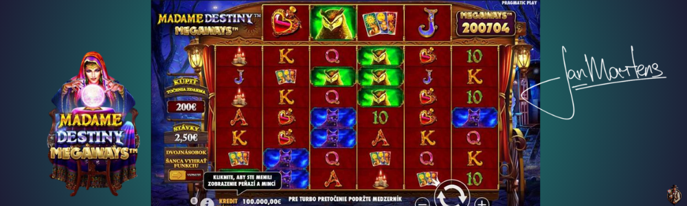 Madame Destiny Megaways spelen