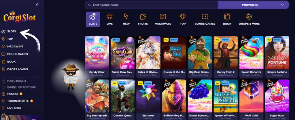 CorgiSlot Casino slot