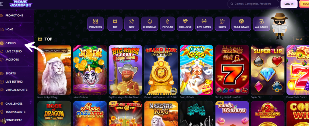 Nova Jackpot Casino slot