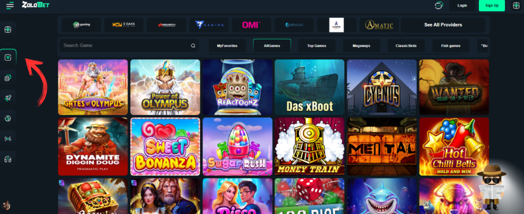 ZoloBet casino slot