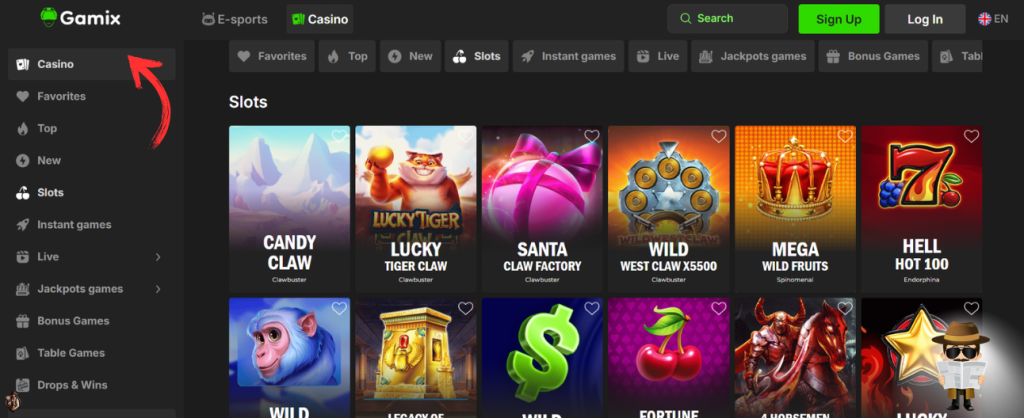 Gamix casino slot
