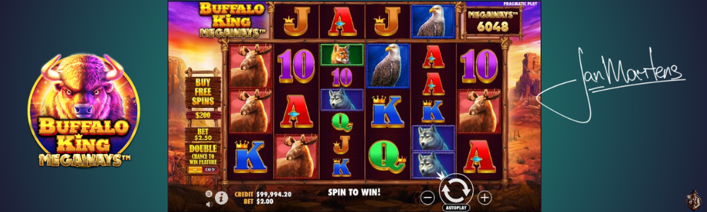 Buffalo King Megaways spelen
