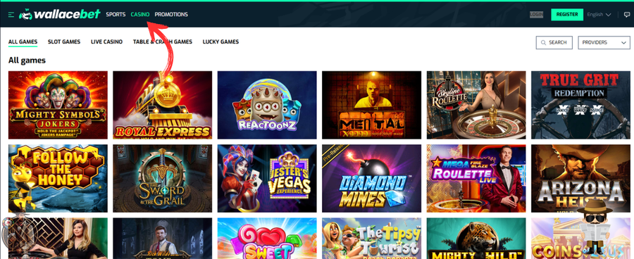 Wallacebet casino slot