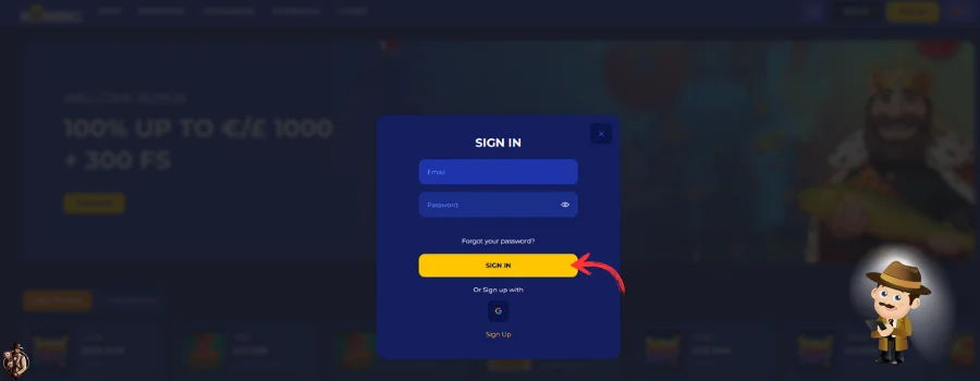 Koning Casino inloggen