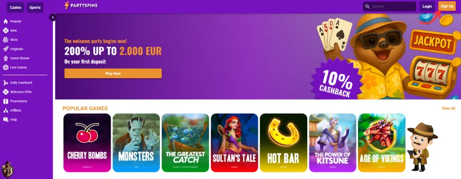 PartySpins Casino