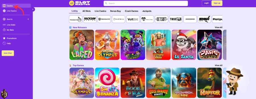 Slotmaster Casino Spellen